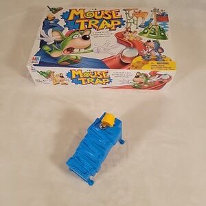 Vtg Mouse Trap Board Game Replacement Stairway, Bucket & Steel Ball #9 & #10